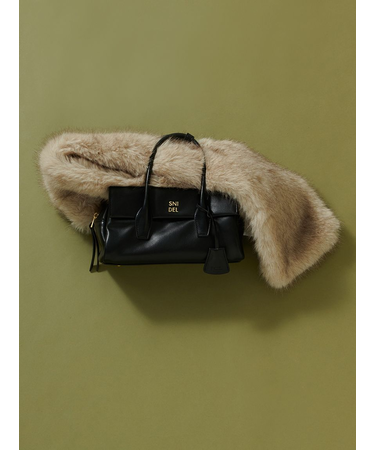 フラップボストンバッグ