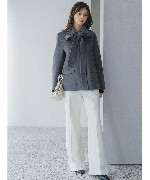 ハイウエストワイドパンツ