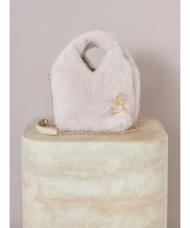 【WEB限定カラーあり】ファーバッグ