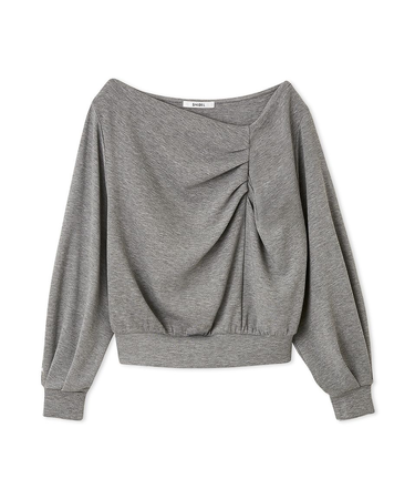 タックディテールスウェットプルオーバー