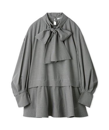 Sustainableバリエボリュームチュニックブラウス