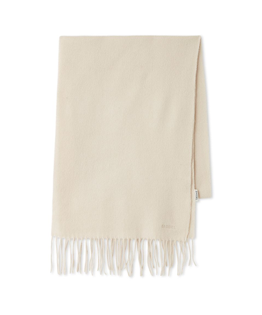 カシミア混マフラー