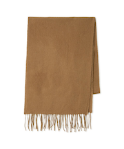 カシミア混マフラー