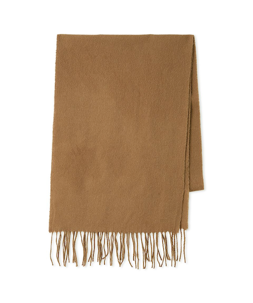 カシミア混マフラー