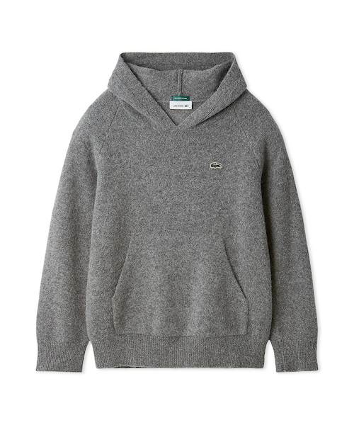 【新品】SNIDEL×LACOSTE ニットフーディー GRY フリー SNIDEL｜LACOSTE/ニットフーディー | Rakuten Fashion(楽天
