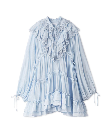 コットンレースBOHOチュニック