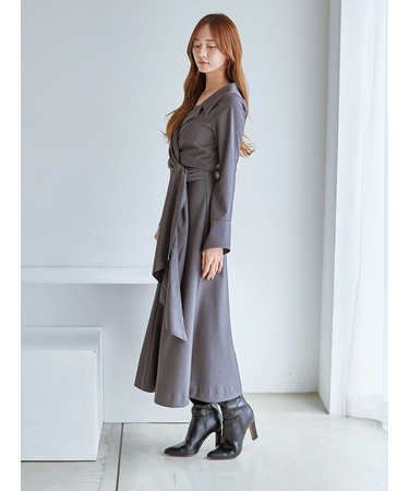 バリエカシュクールワンピース