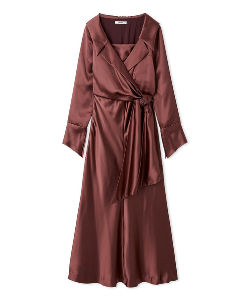 バリエカシュクールワンピース