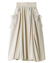 ウエストゴムバルーンスカート