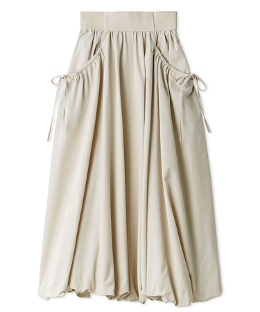 ウエストゴムバルーンスカート