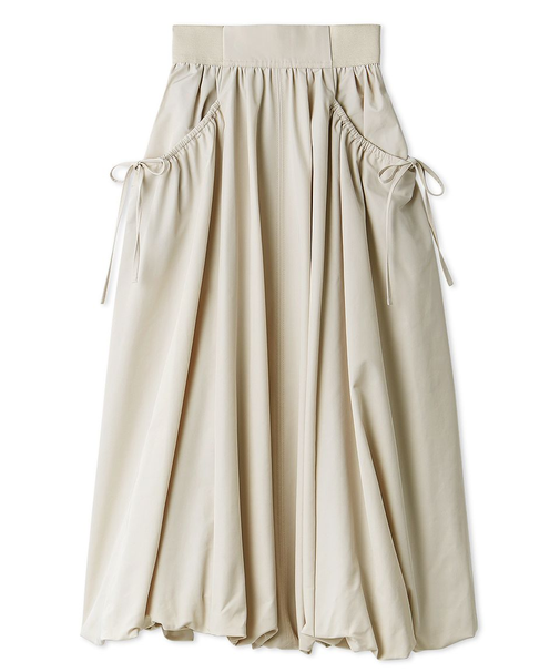 ウエストゴムバルーンスカート