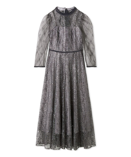 スパークルレースドレス