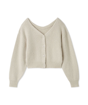 フォックスビジューカーディガン