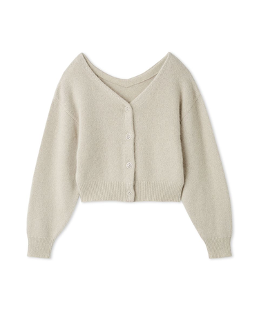 フォックスビジューカーディガン