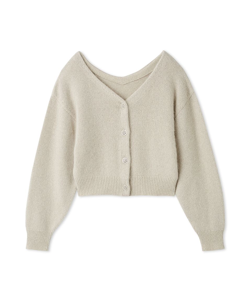 フォックスビジューカーディガン