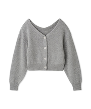 フォックスビジューカーディガン