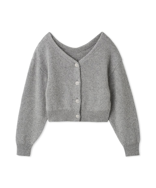 フォックスビジューカーディガン