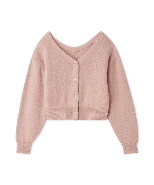 フォックスビジューカーディガン