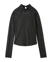 バックオープンニットプルオーバー