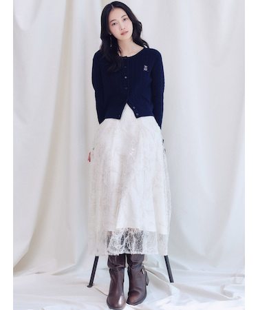 エンブロイダリースカート