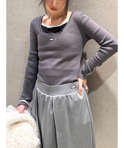 SNIDEL×PUMA】レイヤードカットソー｜スナイデルの通販｜&mall（アンド
