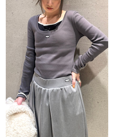 【SNIDEL×PUMA】レイヤードカットソー