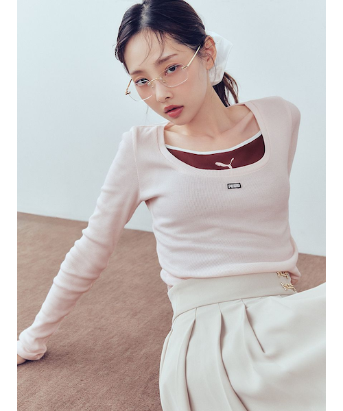 SNIDEL×PUMA】レイヤードカットソー｜スナイデルの通販｜&mall（アンド