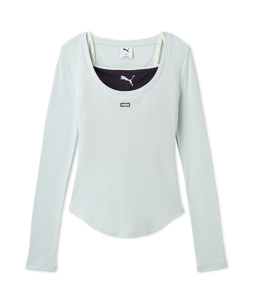 【SNIDEL×PUMA】レイヤードカットソー