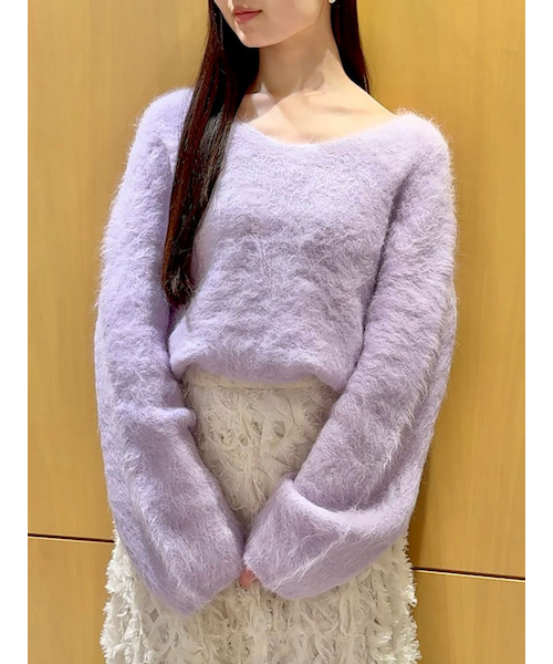 HIGH QUALITY】スリアルパカVネックプルオーバー｜スナイデルの通販