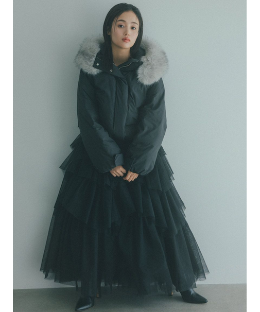 チュールボリュームスカート