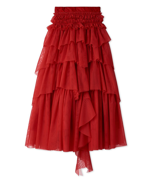 チュールボリュームスカート