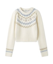 Sustainableノルディックニットプルオーバー