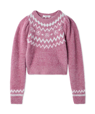 Sustainableノルディックニットプルオーバー