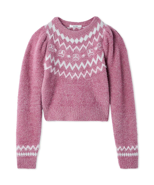 Sustainableノルディックニットプルオーバー