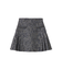 サイドプリーツツイードミニスカート