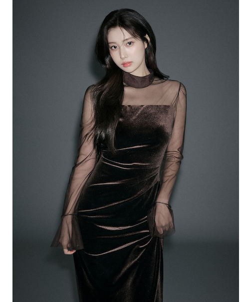 シアードッキングベロアドレス【カンヘウォン着用】