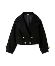 ビッグカラーショートコート