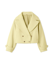 ビッグカラーショートコート