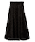 Sustainableデコラティブシフォンフレアスカート