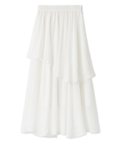 Sustainableバリエーションティアードスカート