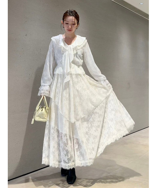 Sustainableバリエーションティアードスカート