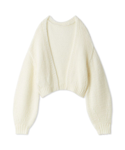 ローゲージショートカーディガン