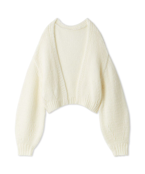 ローゲージショートカーディガン