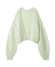 ローゲージショートカーディガン