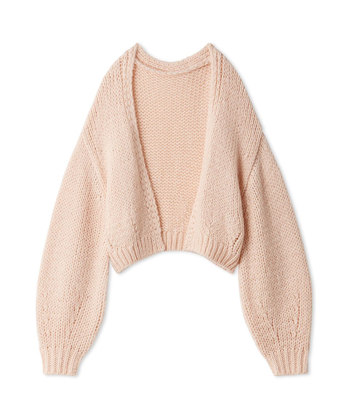 ローゲージショートカーディガン