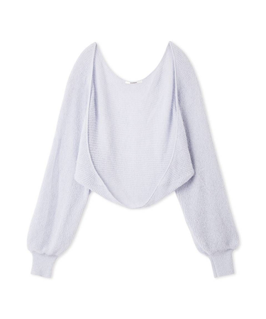 ニットボレロカーディガン