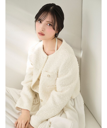 ツイードジャケット