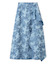 フラワーカットジャガードスカート