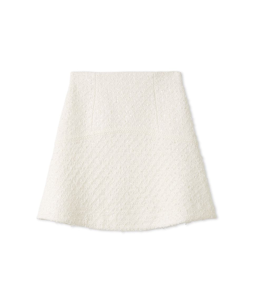 ツイードフレアミニスカート