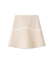 ツイードフレアミニスカート